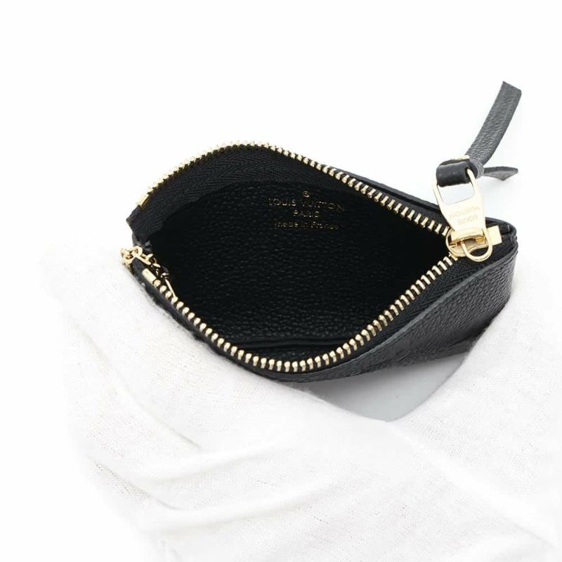 ルイヴィトン コインケース モノグラム アンプラント ポシェット・クレ M80879 LOUIS VUITTON ヴィトン 黒 ブラック