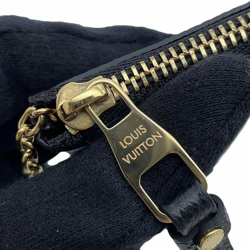 ルイヴィトン コインケース モノグラム アンプラント ポシェット・クレ M80879 LOUIS VUITTON ヴィトン 黒 ブラック
