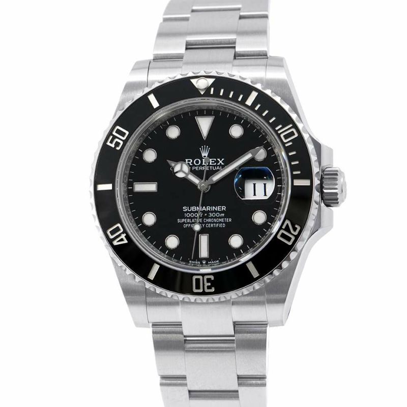 ロレックス サブマリーナ デイト ランダムシリアル ルーレット 126610LN  ROLEX 腕時計 黒文字盤