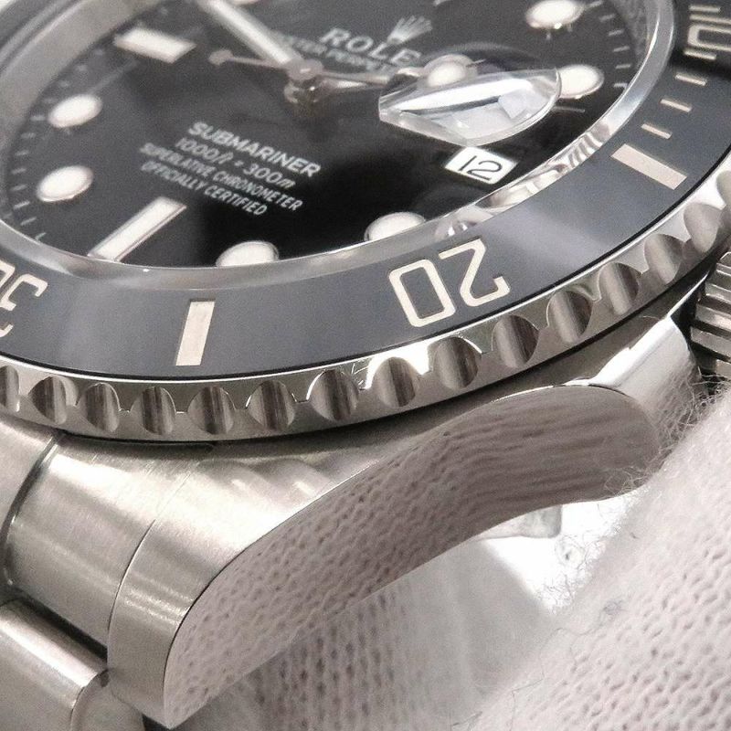 ロレックス サブマリーナ デイト ランダムシリアル ルーレット 126610LN  ROLEX 腕時計 黒文字盤