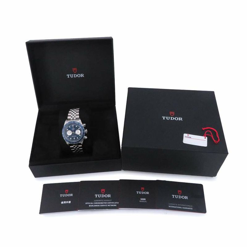 チュードル ブラックベイ クロノ ブティック限定モデル M79360B-0002 TUDOR チューダー 腕時計 ブルー文字盤