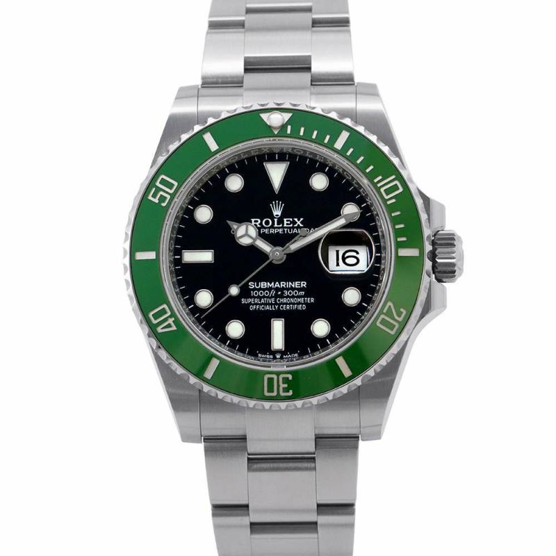 ロレックス サブマリーナ デイト ランダムシリアル ルーレット 126610LV ROLEX 腕時計 ウォッチ 黒文字盤