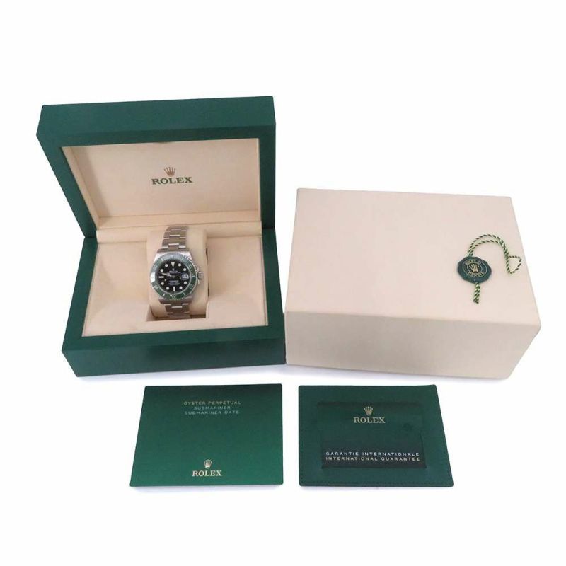 ロレックス サブマリーナ デイト ランダムシリアル ルーレット 126610LV ROLEX 腕時計 ウォッチ 黒文字盤