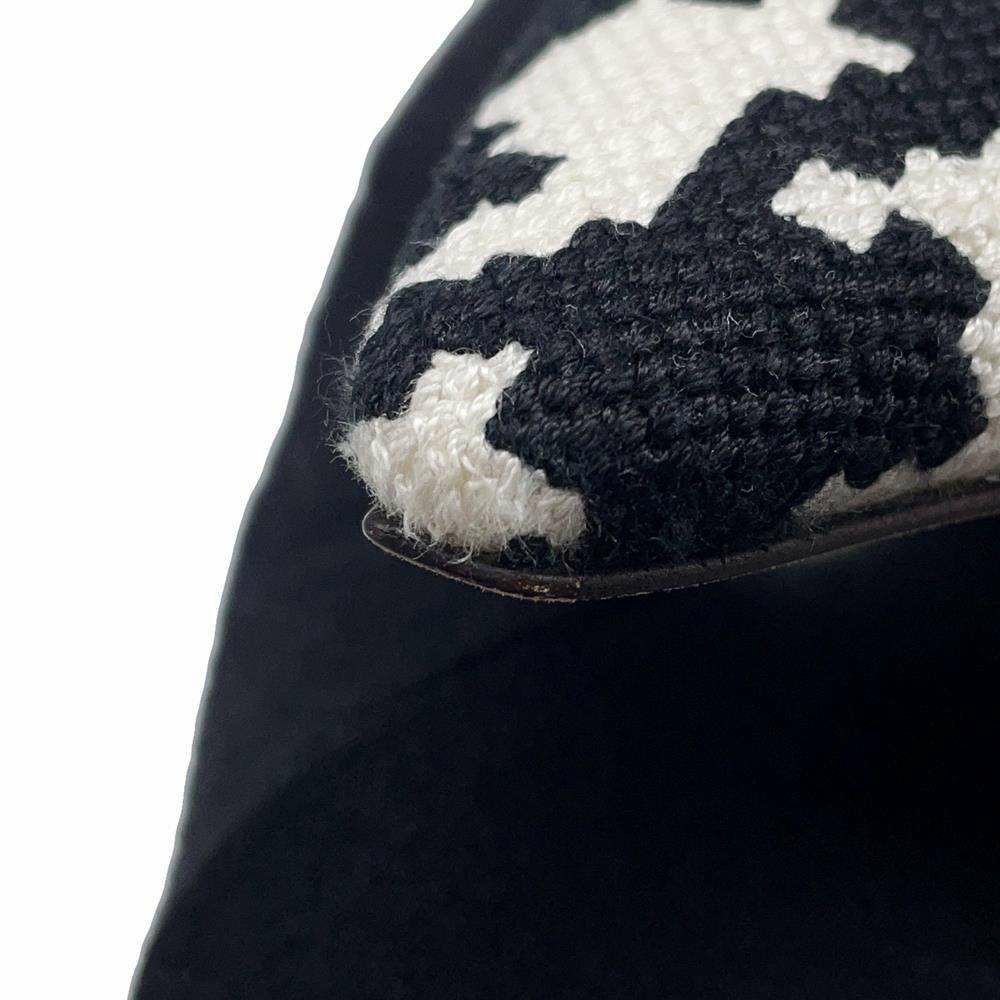 クリスチャン・ディオール パンプス J'ADIOR スリング バック 千鳥格子 レディースサイズ35  Christian Dior 白 黒