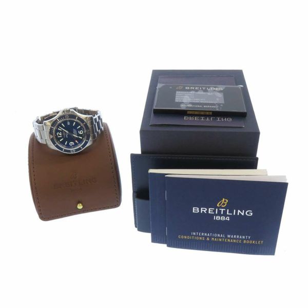 ブライトリング スーパーオーシャン A17366D81C1A1/A17366 BREITLING 腕時計 ブルー文字盤