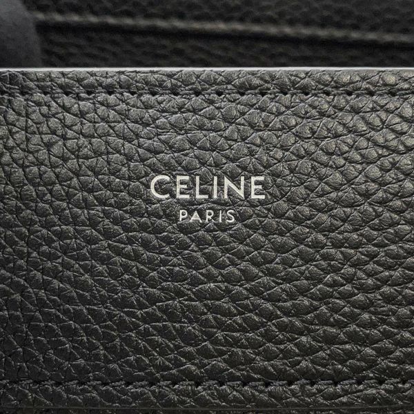 セリーヌ ハンドバッグ ラゲージ ショッパー マイクロ 189793 CELINE バッグ 黒