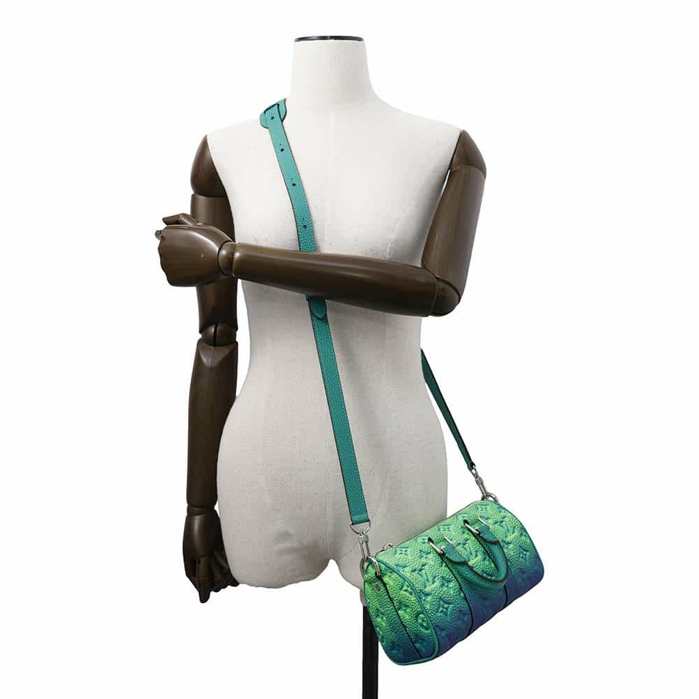 ルイヴィトン ハンドバッグ トリヨン・イリュージョン キーポルXS M59691 LOUIS VUITTON 2way ヴァージル・アブロー