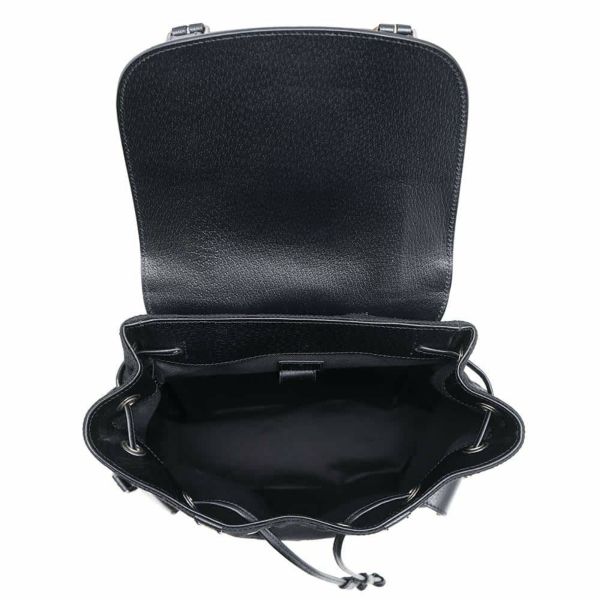グッチ リュック ジャンボGG キャンバス レザー 678829 GUCCI メンズ バッグ バックパック リュックサック 黒