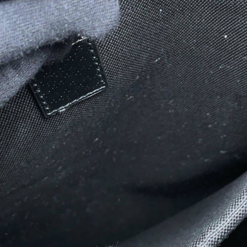 グッチ リュック ジャンボGG キャンバス レザー 678829 GUCCI メンズ バッグ バックパック リュックサック 黒