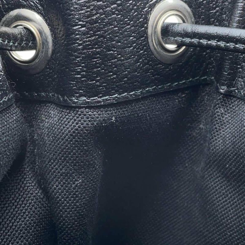 グッチ リュック ジャンボGG キャンバス レザー 678829 GUCCI メンズ バッグ バックパック リュックサック 黒