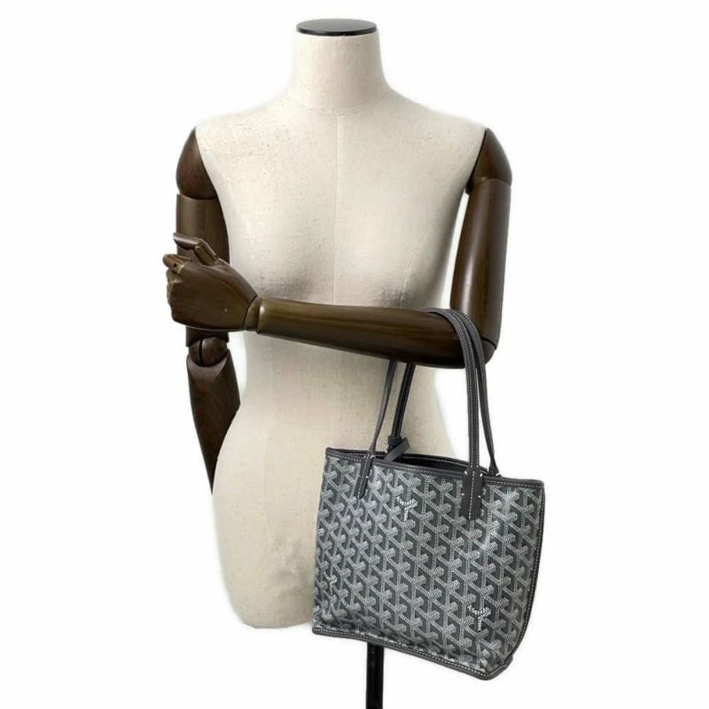 ゴヤール ハンドバッグ アンジュ ミニ リバーシブル PVC ANJOUSMINCG07TY07P GOYARD ポーチ付き