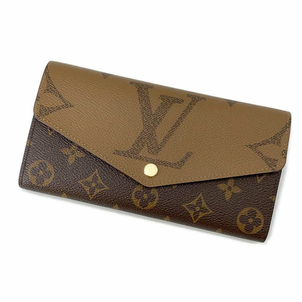 ルイヴィトン 長財布 モノグラム・ジャイアント リバース ポルトフォイユ・サラ M80726 LOUIS VUITTON
