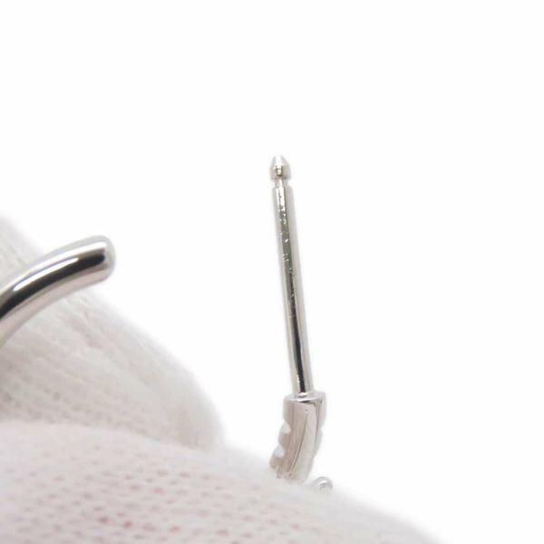 カルティエ ピアス ジュスト アン クル フープ イヤリング スモール K18WGホワイトゴールド B8301236 Cartier フープピアス