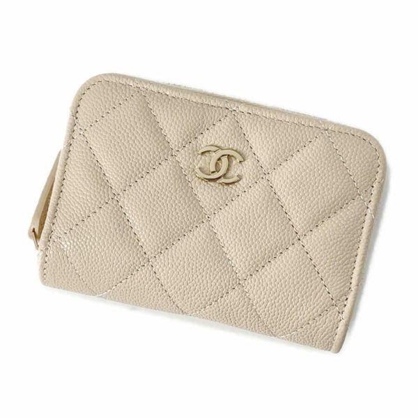 CHANEL シャネル キャビアスキン エナメルフレーム ココマーク