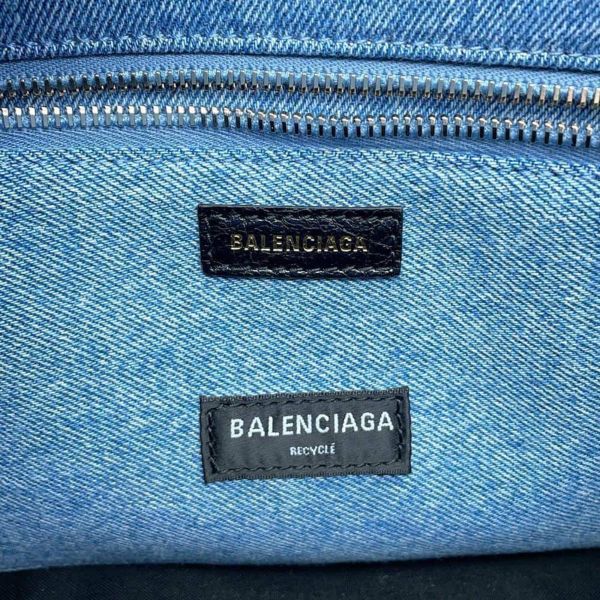 バレンシアガ ハンドバッグ バルベス スモール デニム 671404 BALENCIAGA 2wayショルダーバッグ