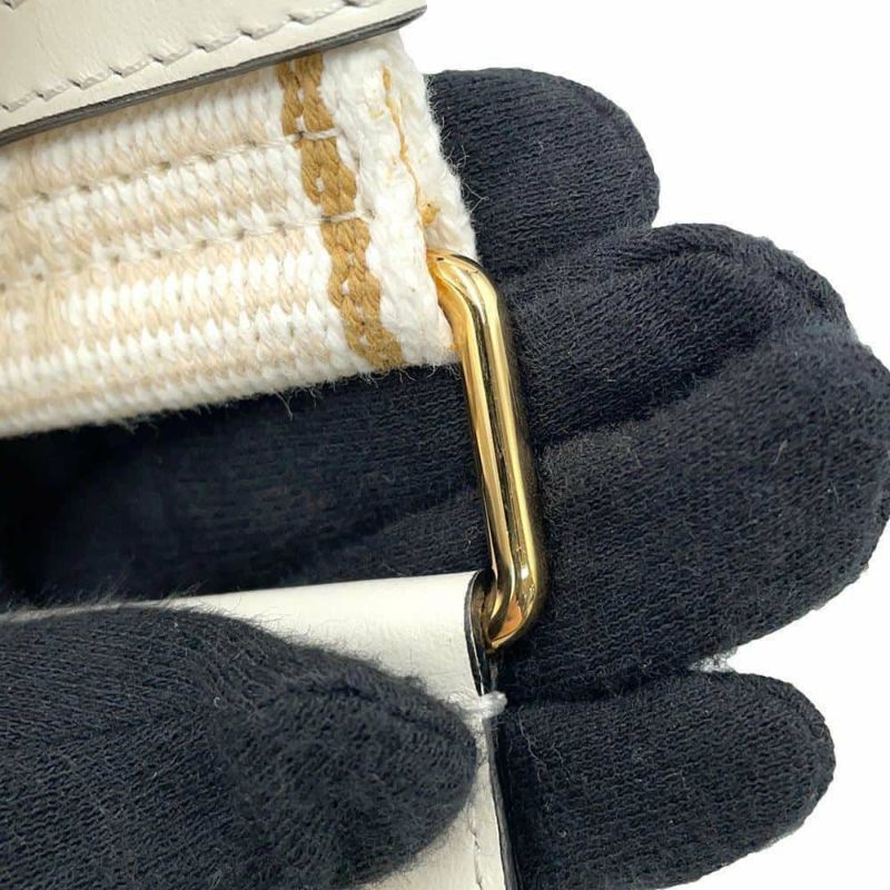 フェンディ ショルダーストラップ ストラップユー キャンバス 8AV134 FENDI 白