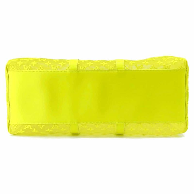 ルイヴィトン ボストンバッグ モノグラム・シースルー キーポル・バンドリエール50 M55380 2wayショルダーバッグ 旅行用