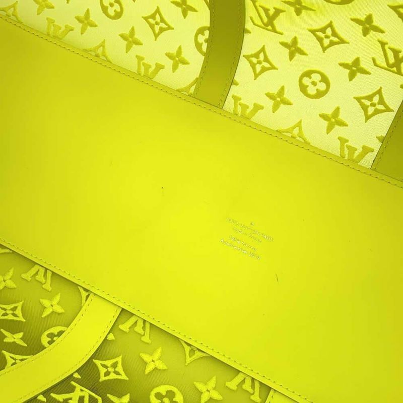 ルイヴィトン ボストンバッグ モノグラム・シースルー キーポル・バンドリエール50 M55380 2wayショルダーバッグ 旅行用