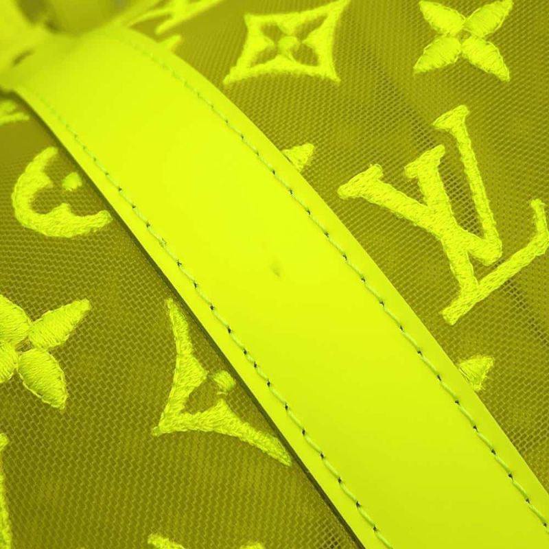 ルイヴィトン ボストンバッグ モノグラム・シースルー キーポル・バンドリエール50 M55380 2wayショルダーバッグ 旅行用