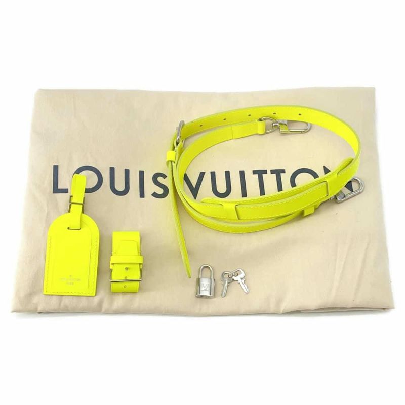 ルイヴィトン ボストンバッグ モノグラム・シースルー キーポル・バンドリエール50 M55380 2wayショルダーバッグ 旅行用