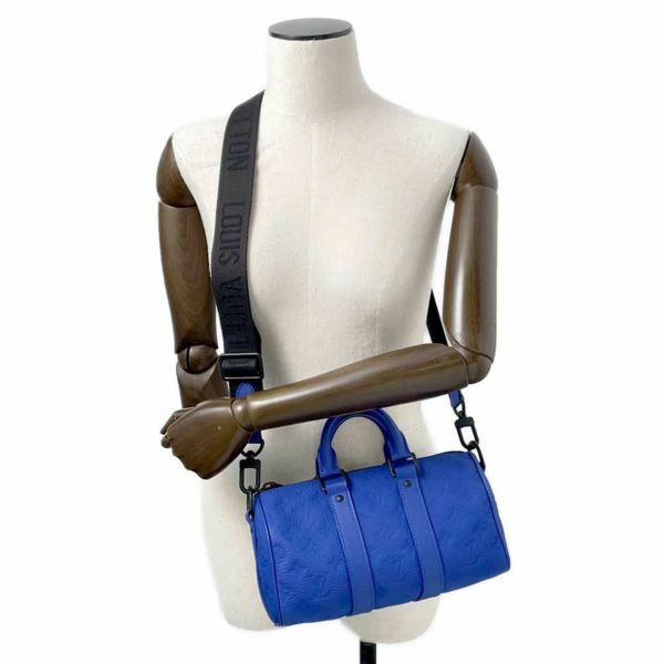 ルイヴィトン ハンドバッグ モノグラム・トリヨン キーポル・バンドリエール25 M23129 2wayショルダーバッグ