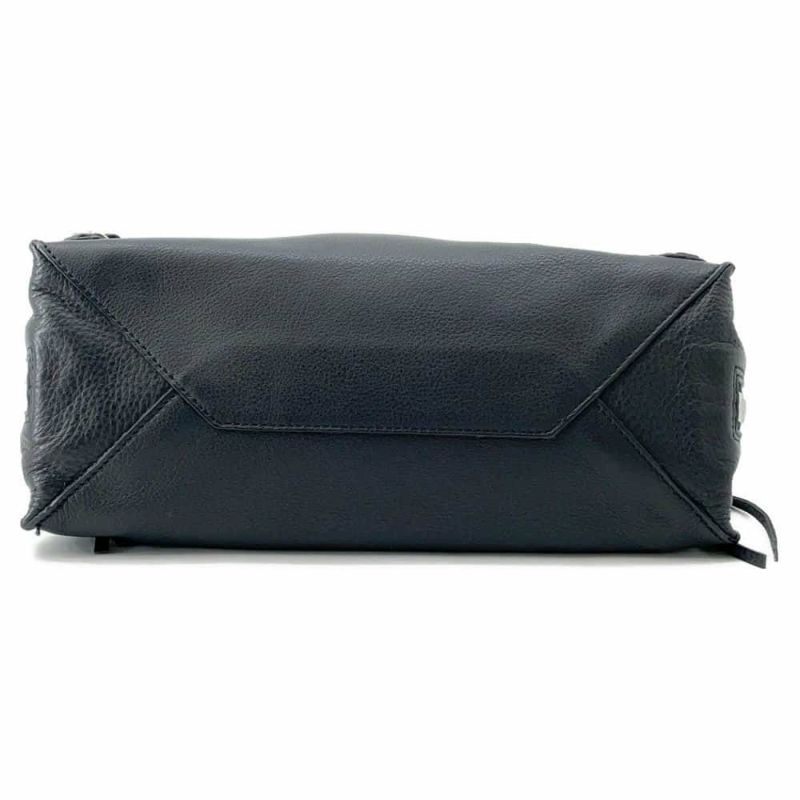 バレンシアガ ハンドバッグ ペーパー ミニ A6 レザー 370926 BALENCIAGA 2wayショルダーバッグ 黒