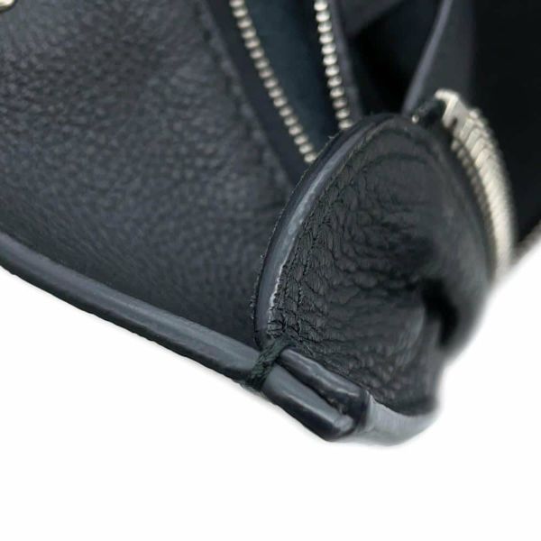 バレンシアガ ハンドバッグ ペーパー ミニ A6 レザー 370926 BALENCIAGA 2wayショルダーバッグ 黒