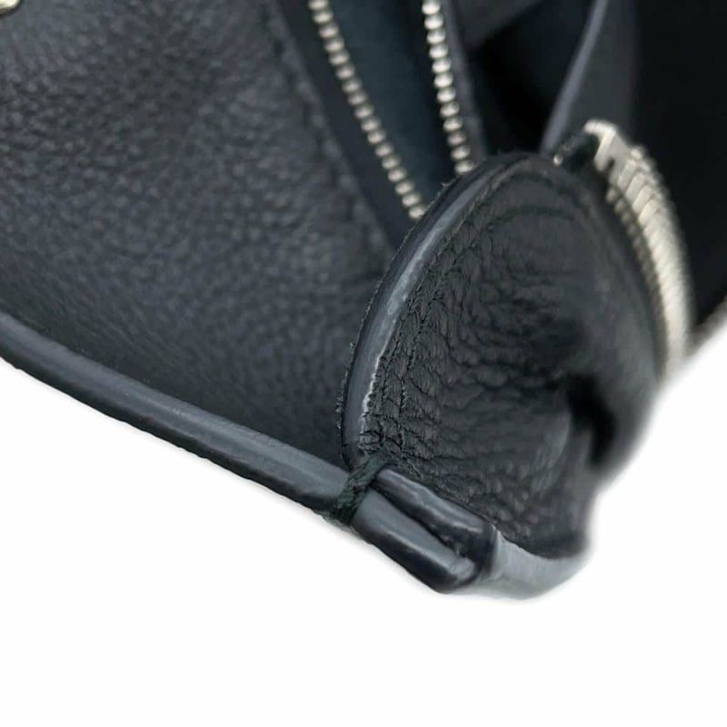 バレンシアガ ハンドバッグ ペーパー ミニ A6 レザー 370926 BALENCIAGA 2wayショルダーバッグ 黒