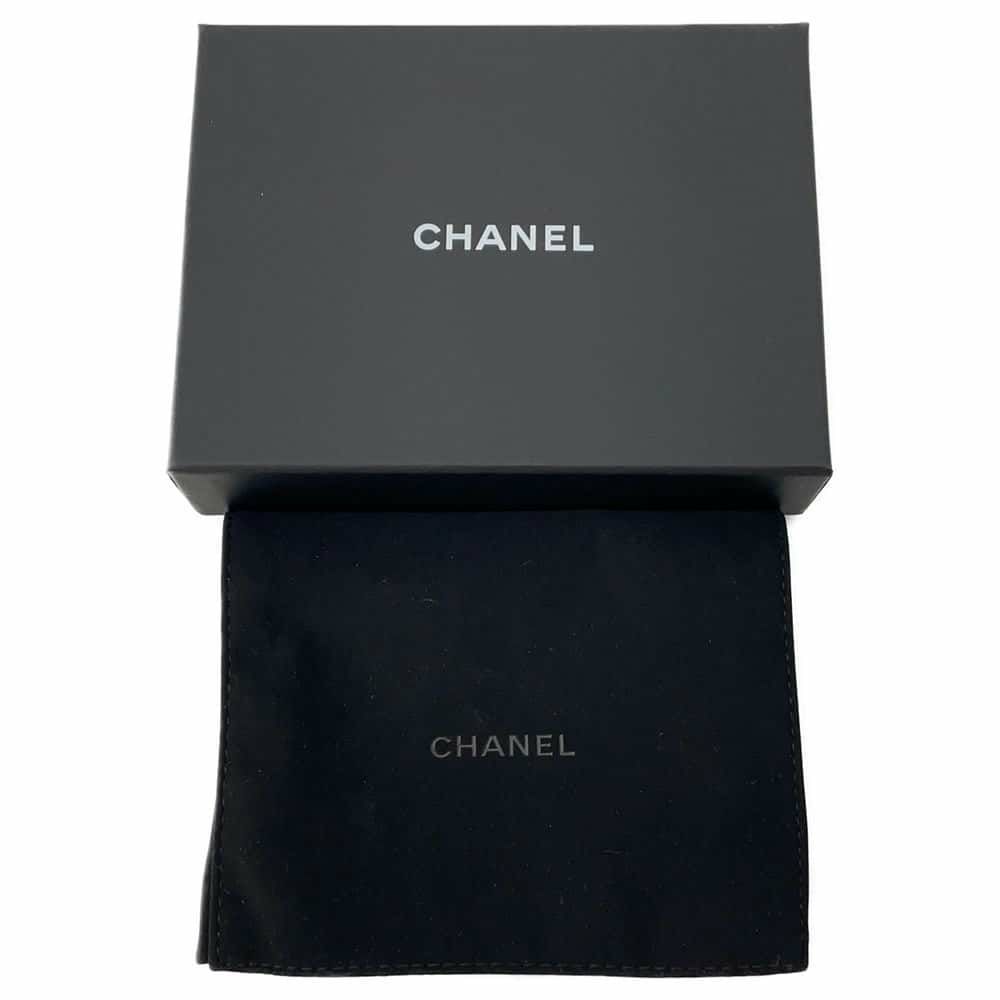 シャネル コインケース マトラッセ ココマーク クラシック ジップコインパース キャビアスキン AP2061 CHANEL 黒 財布 小銭入れ