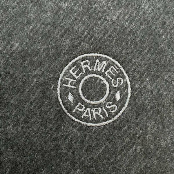 エルメス マフラー 24番地のサーキット カシミヤ HERMES メンズ ストール 2022秋冬