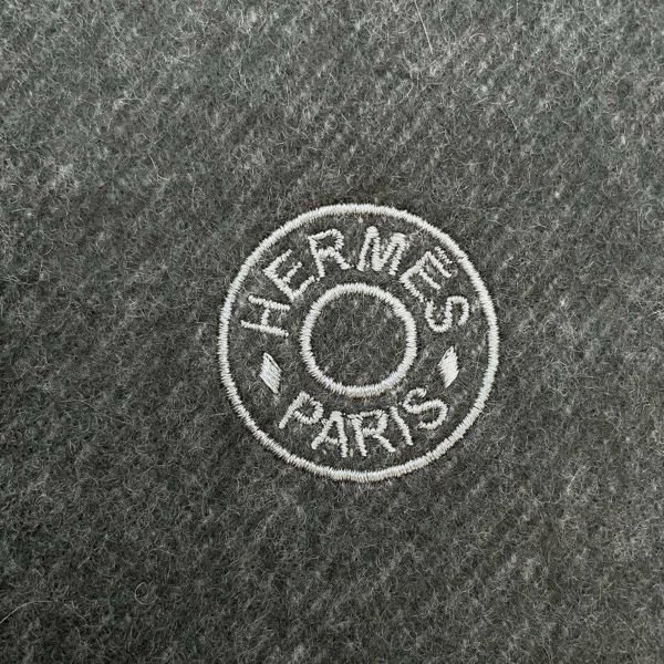 エルメス マフラー 24番地のサーキット カシミヤ HERMES メンズ ストール 2022秋冬