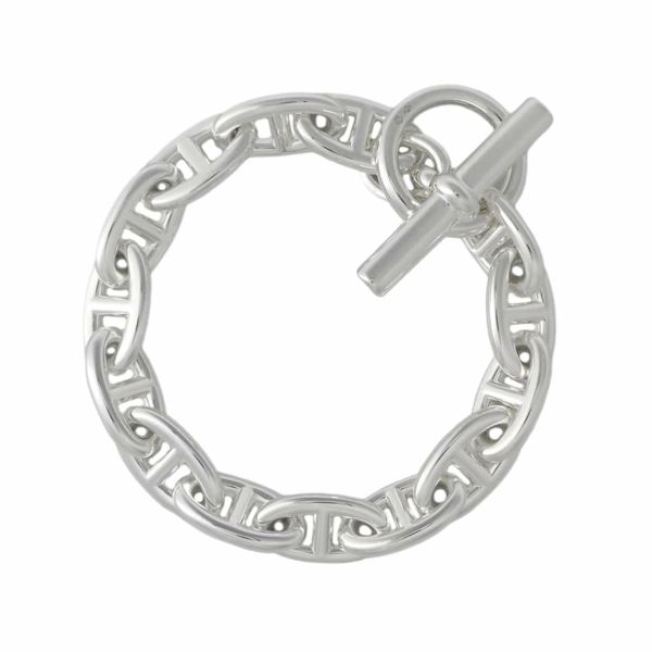 エルメス ブレスレット シェーヌダンクルGM 14コマ SV925シルバー HERMES ジュエリー