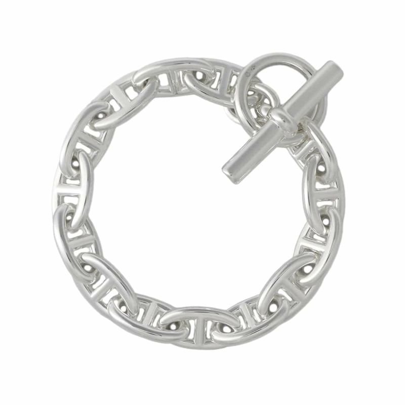 エルメス ブレスレット シェーヌダンクルGM 14コマ SV925シルバー HERMES ジュエリー