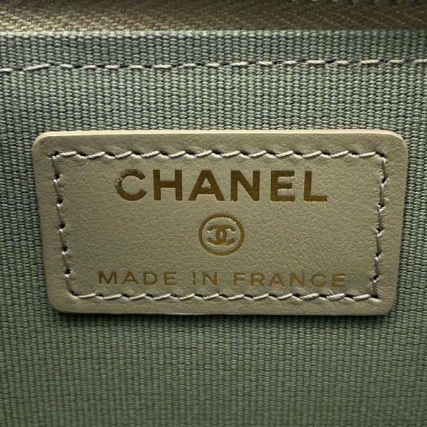 シャネル コインケース マトラッセ ココマーク ソフトキャビアスキン AP3179 フラグメント カードケース