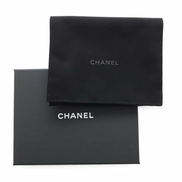 シャネル コインケース マトラッセ ココマーク ソフトキャビアスキン AP3179 フラグメント カードケース