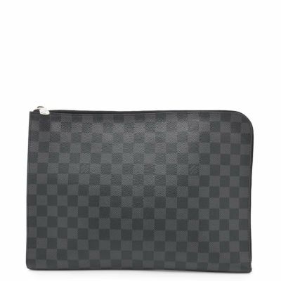 ルイヴィトン クラッチバッグ ダミエ・グラフィット ポシェット・ジュールGM N41501 LOUIS VUITTON 黒 ブラック 安心保証