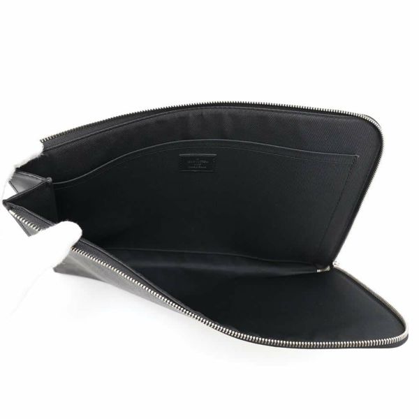 ルイヴィトン クラッチバッグ ダミエ・グラフィット ポシェット・ジュールGM N41501 LOUIS VUITTON 黒 ブラック