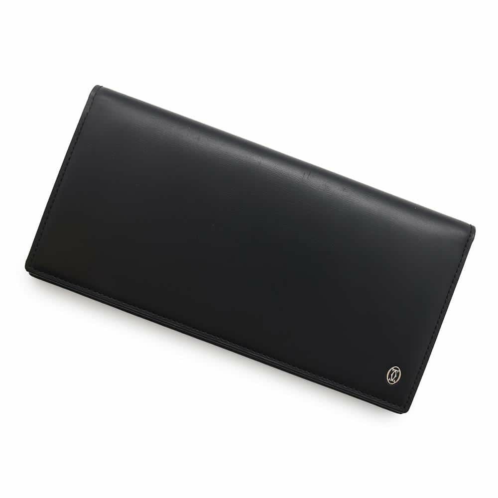 カルティエ 長財布 パシャ ドゥ カルティエ  パシャライン レザー L3000439 Cartier 財布 黒