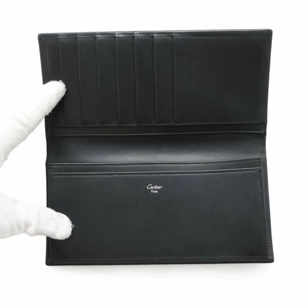 カルティエ 長財布 パシャ ドゥ カルティエ パシャライン レザー