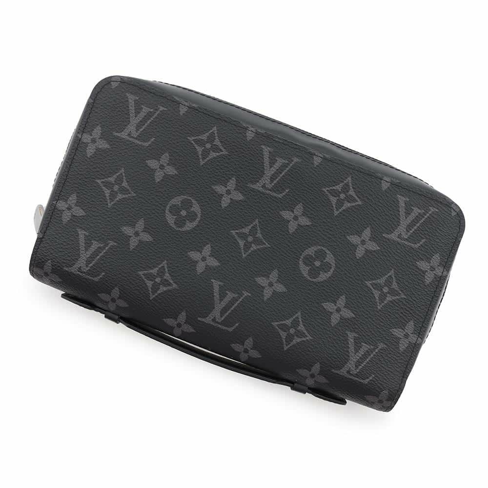 ルイヴィトン 長財布 モノグラム・エクリプス ジッピーXL M61698 LOUIS VUITTON 黒 ブラック