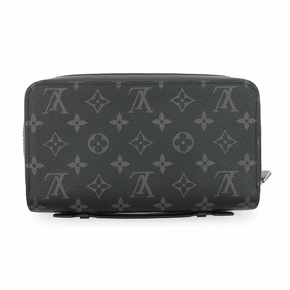 ルイヴィトン 長財布 モノグラム・エクリプス ジッピーXL M61698 LOUIS VUITTON 黒 ブラック