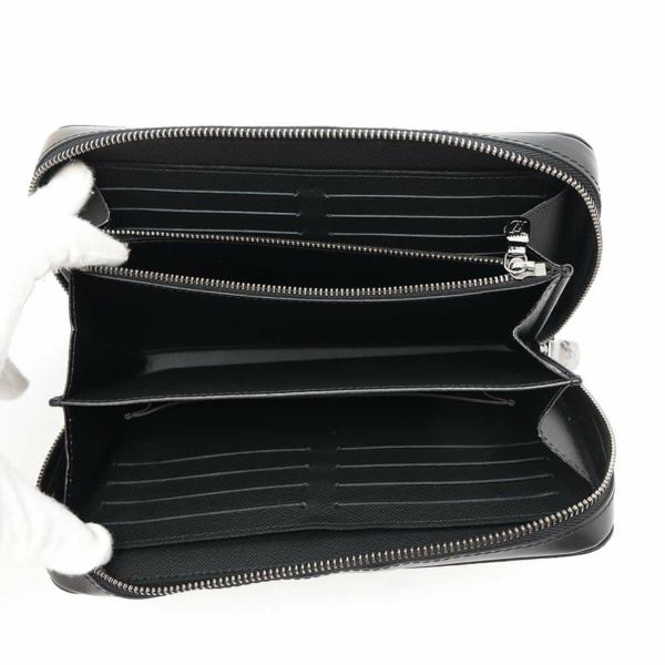 ルイヴィトン 長財布 モノグラム・エクリプス ジッピーXL M61698 LOUIS VUITTON 黒 ブラック