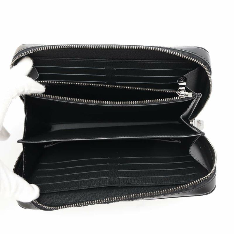 ルイヴィトン 長財布 モノグラム・エクリプス ジッピーXL M61698 LOUIS VUITTON 黒 ブラック