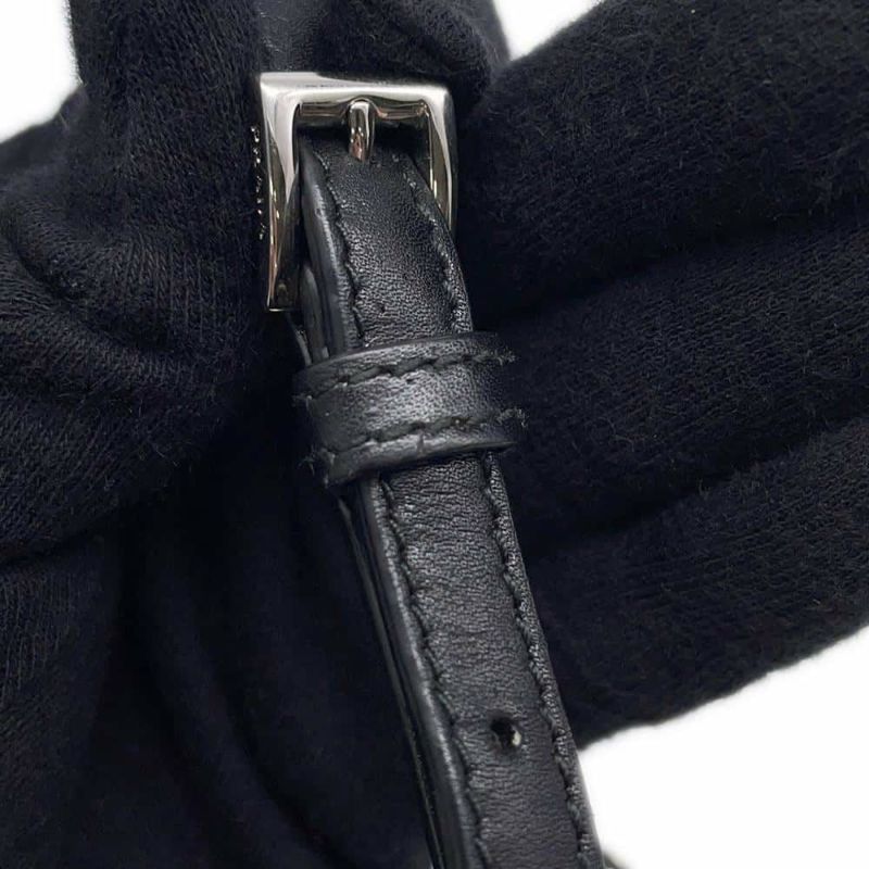 プラダ ショルダーバッグ ロゴ レザー BT1031 PRADA バッグ 黒
