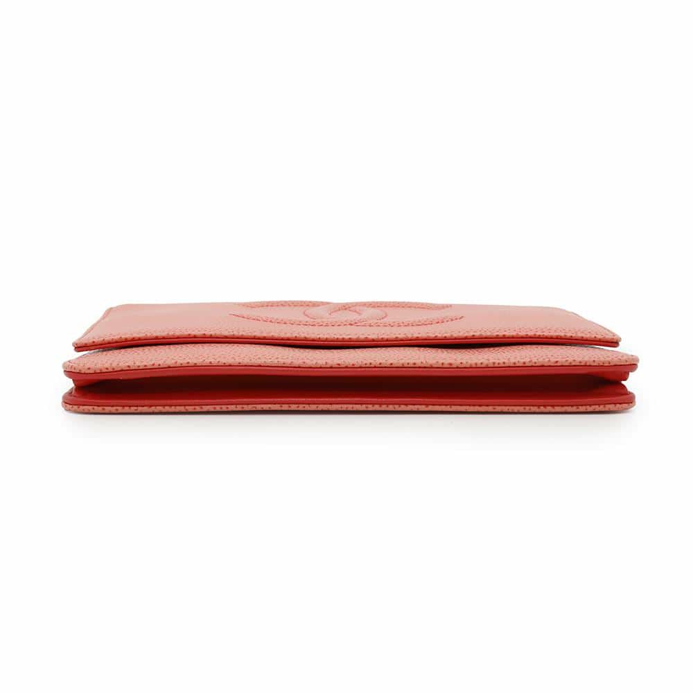 シャネル チェーンウォレット ココマーク キャビアスキン CHANEL 財布