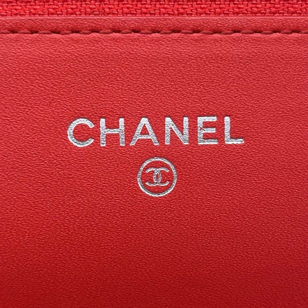 シャネル チェーンウォレット ココマーク キャビアスキン CHANEL 財布