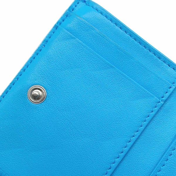 ボッテガヴェネタ 三つ折り財布 タイニー コンパクトウォレット レザー 667036 BOTTEGA VENETA 財布 白