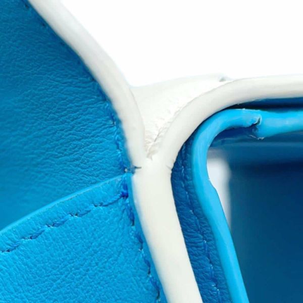 ボッテガヴェネタ 三つ折り財布 タイニー コンパクトウォレット レザー 667036 BOTTEGA VENETA 財布 白