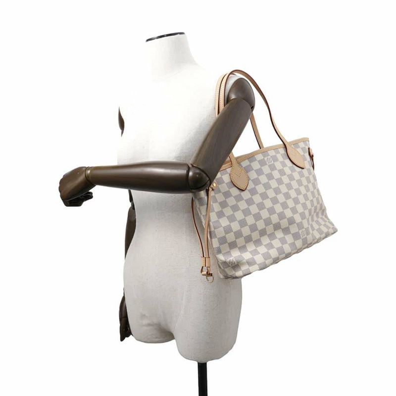 ルイヴィトン トートバッグ ダミエ・アズール ネヴァーフルPM N40605 LOUIS VUITTON