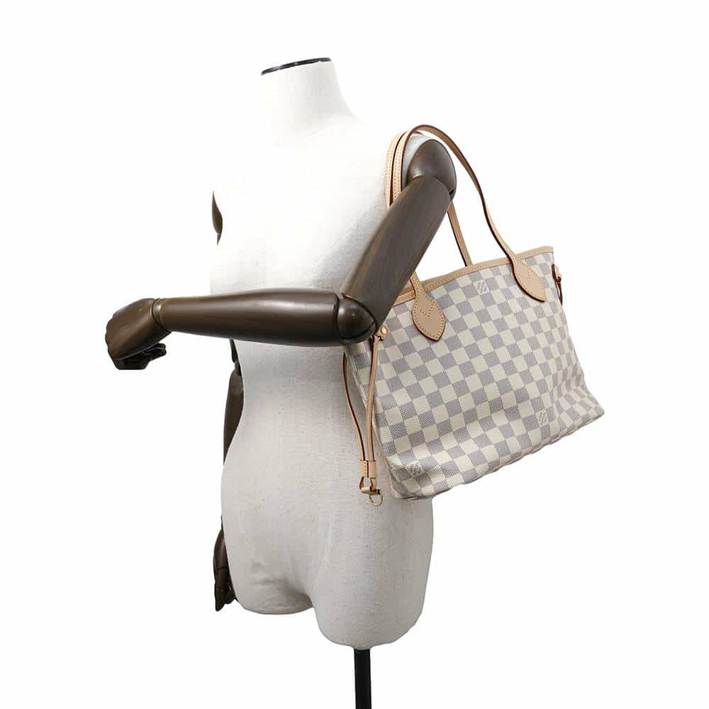 ルイヴィトン トートバッグ ダミエ・アズール ネヴァーフルPM N40605 LOUIS VUITTON